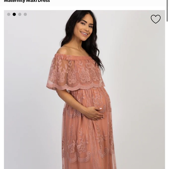 Pinkblush Mauve Maternity Dress! - Picture 3 of 3